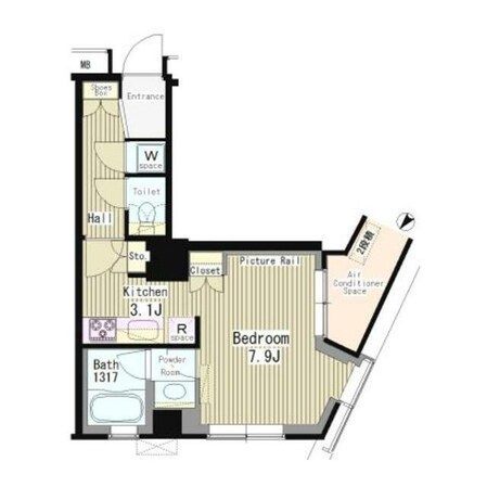 MY TOWER RESIDENCEの物件間取画像